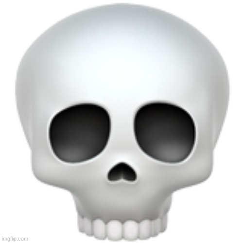 ? Skull Emoji 2016/12 | image tagged in skull emoji 2016/12 | made w/ Imgflip meme maker