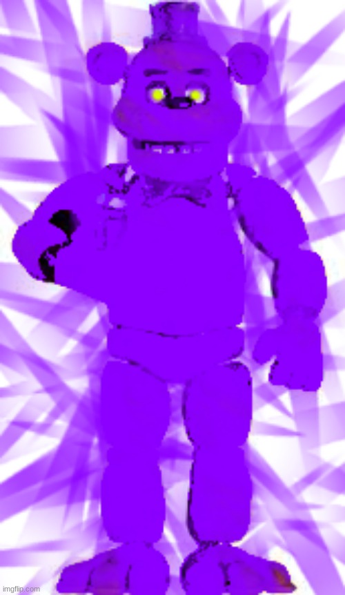 Purple Gem Freddy | made w/ Imgflip meme maker