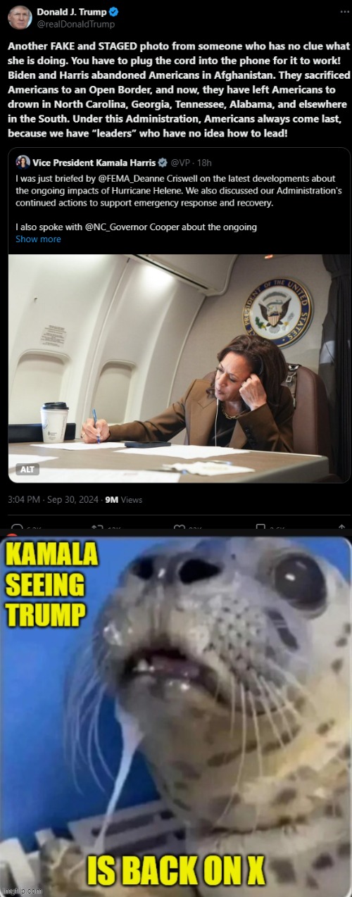 Kamala Gets roasted in the Comment Section | image tagged in kamala harris,vice president,maga,make america great again,donald trump,trump | made w/ Imgflip meme maker