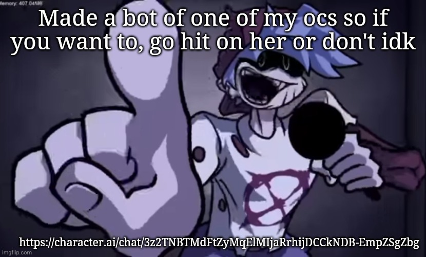 silly billy | Made a bot of one of my ocs so if you want to, go hit on her or don't idk; https://character.ai/chat/3z2TNBTMdFtZyMqElMIjaRrhijDCCkNDB-EmpZSgZbg | image tagged in silly billy | made w/ Imgflip meme maker