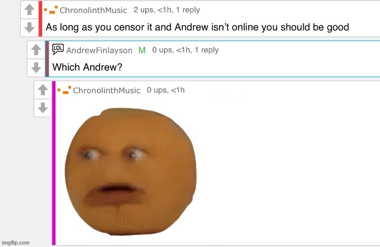 Which Andrew? | image tagged in which andrew | made w/ Imgflip meme maker