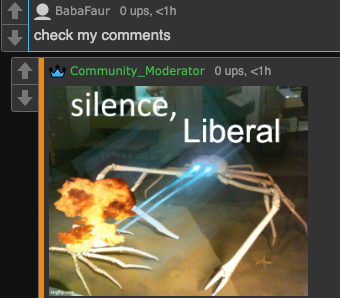 Community_Moderator Silence liberal Blank Meme Template