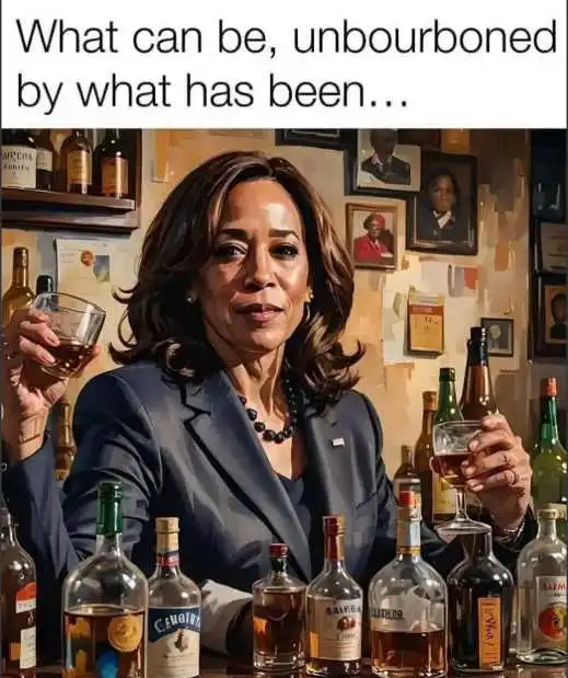 Kamala Unburdened Blank Meme Template