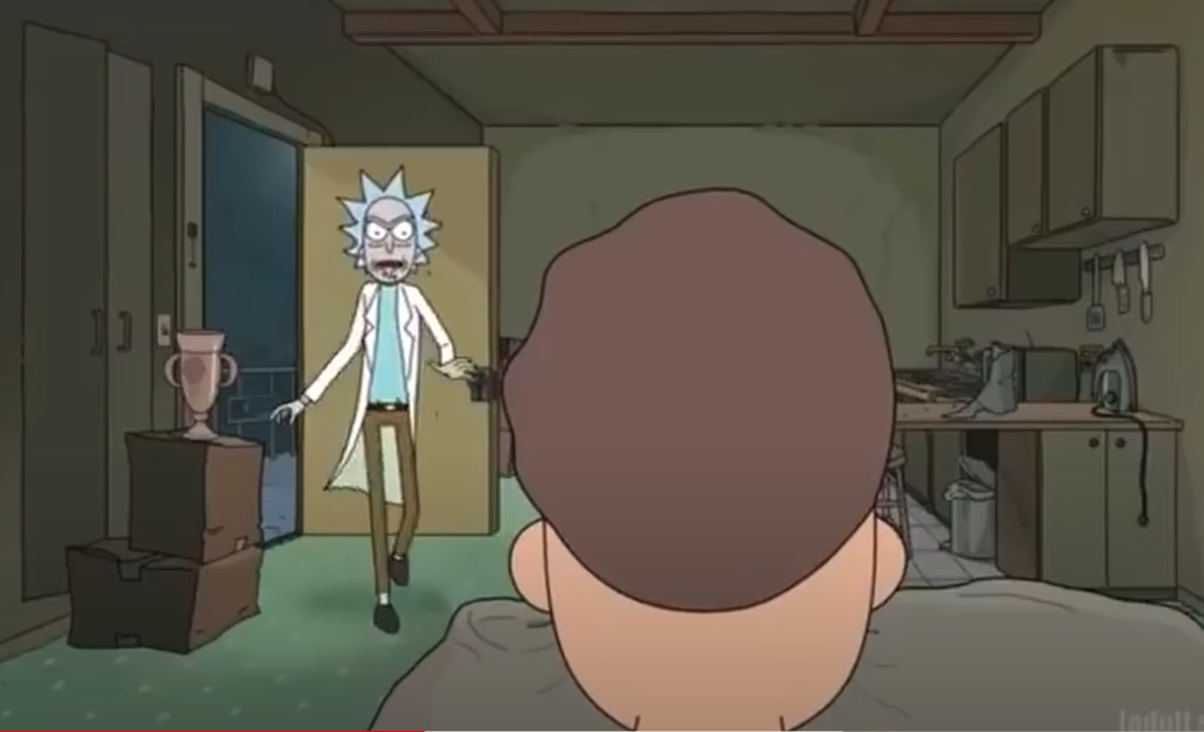 Rick coming to get you Blank Meme Template