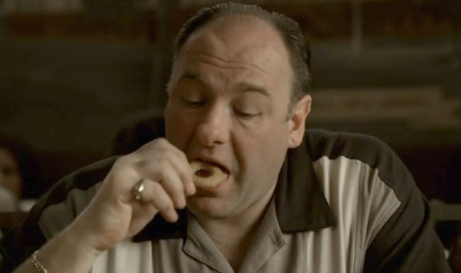 Tony Soprano Onion Rings Blank Meme Template