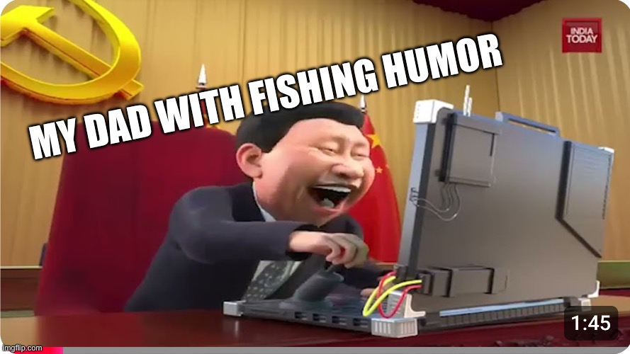 MY DAD WITH FISHING HUMOR | made w/ Imgflip meme maker