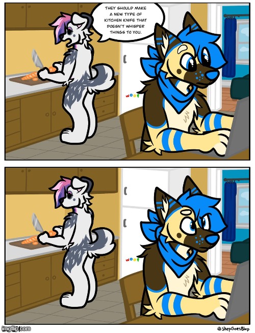 (art credit: ShepGoesBlep) | image tagged in furry,wholesome,cartoon,comic,shepgoesblep | made w/ Imgflip meme maker