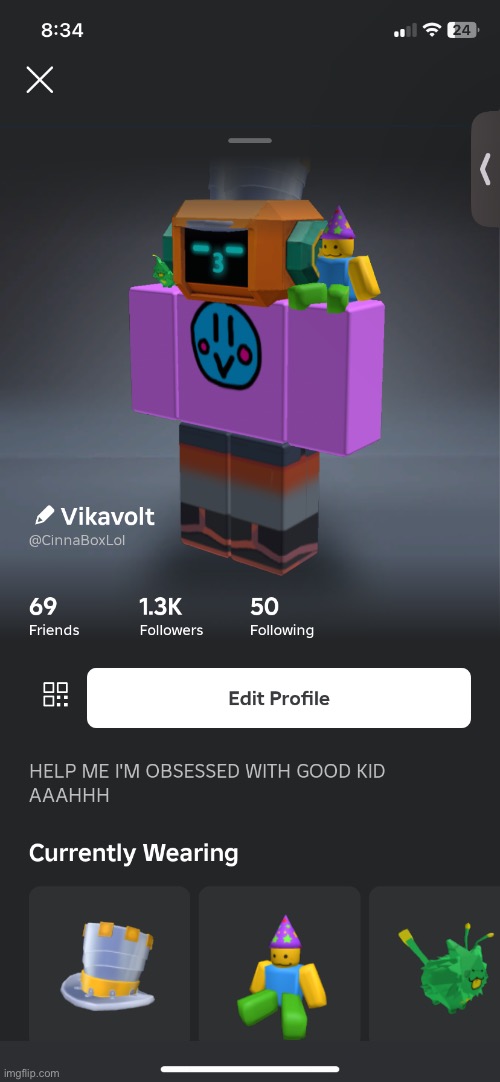 frick it, I wanna show off my Roblox profile screw you all (passionate) | made w/ Imgflip meme maker
