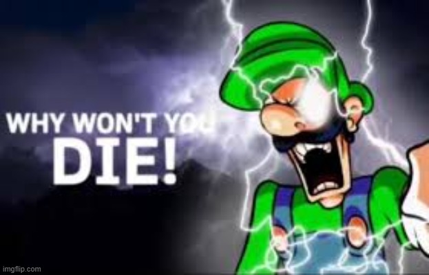 spam this when Foxy or pball posts | image tagged in luigi k wodr | made w/ Imgflip meme maker