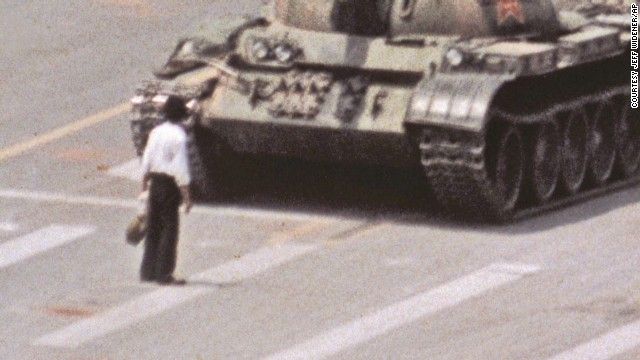 Walz Tank Man Blank Meme Template