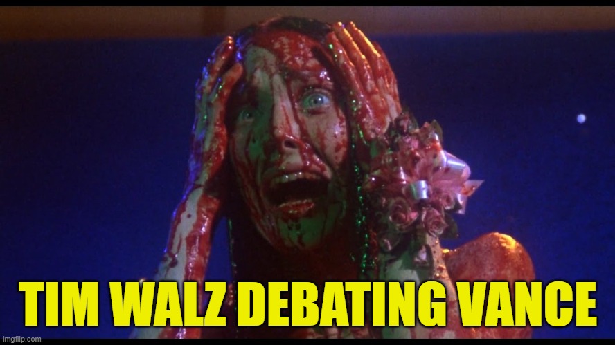 Walz debate performance described as he is a knucklehead | TIM WALZ DEBATING VANCE | image tagged in vice president,presidential debate,trump,kamala harris,maga,make america great again | made w/ Imgflip meme maker