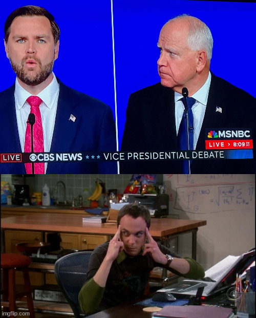 You and me both, Walz | image tagged in presidential debate,tim walz,jd vance | made w/ Imgflip meme maker