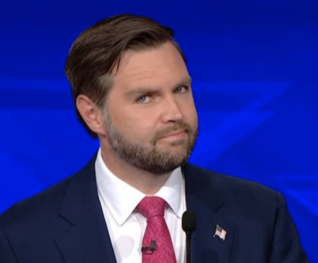 JD Vance Lying Blank Meme Template