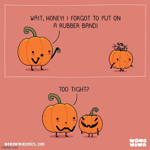 image tagged in pumpkins,hair,rubber band,tight,jack-o-lantern | made w/ Imgflip meme maker