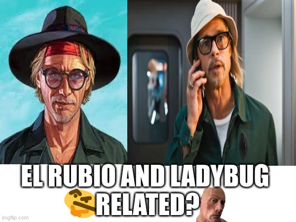 elrubio and lady bug related | EL RUBIO AND LADYBUG
 RELATED? | image tagged in gta online | made w/ Imgflip meme maker