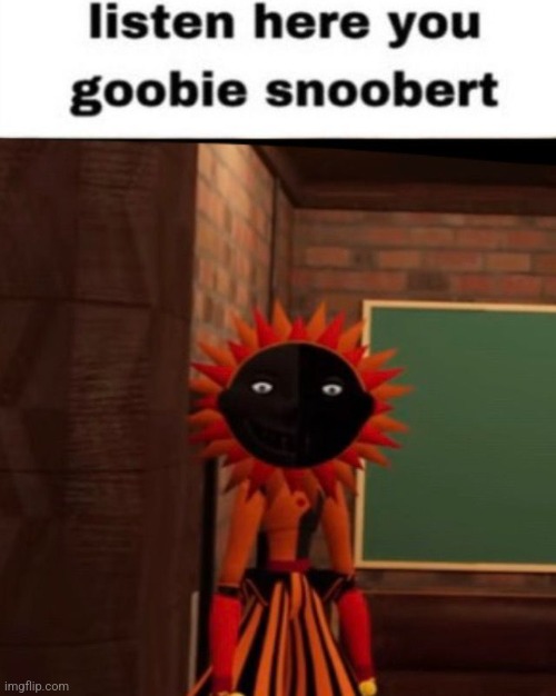 Spooky sun | image tagged in fnaf,bootleg,sun | made w/ Imgflip meme maker