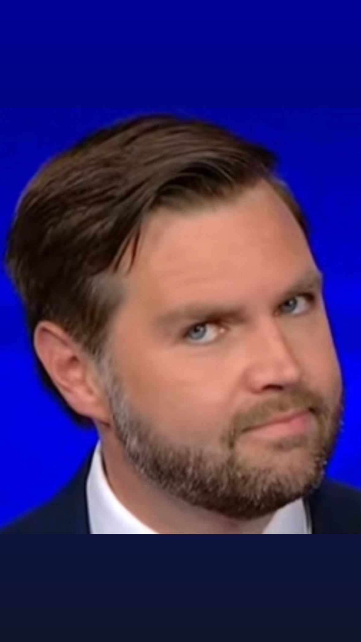 Vance look Blank Meme Template