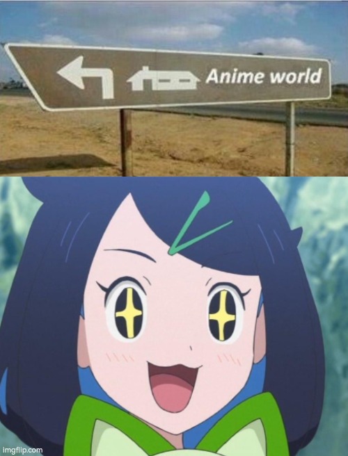 I gotta find that sign! | image tagged in anime,sign | made w/ Imgflip meme maker