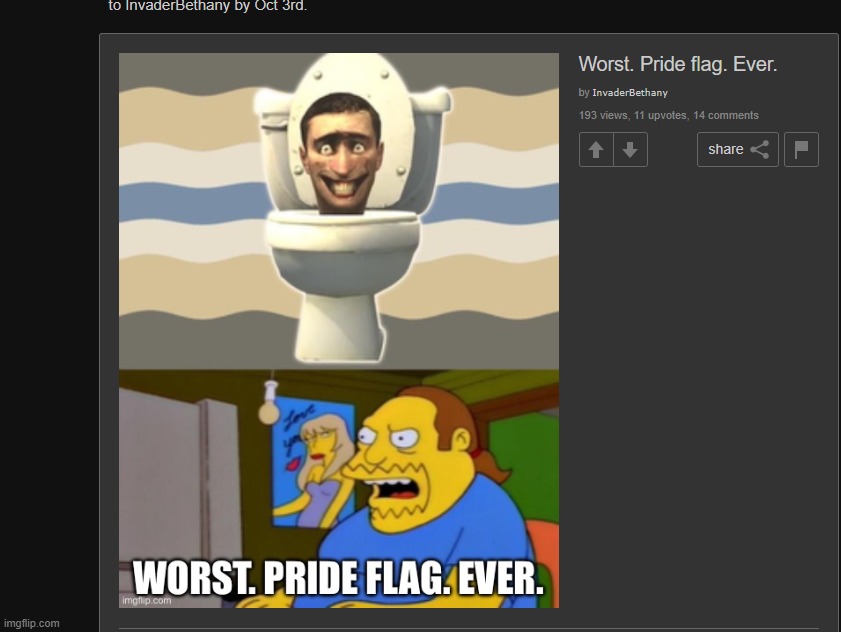 She dissed Skibidi Toilet, I'm offended | made w/ Imgflip meme maker