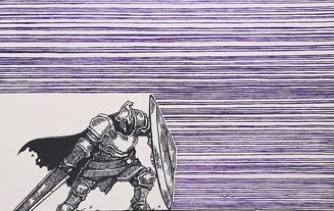 Knight fighting against ____ Blank Meme Template