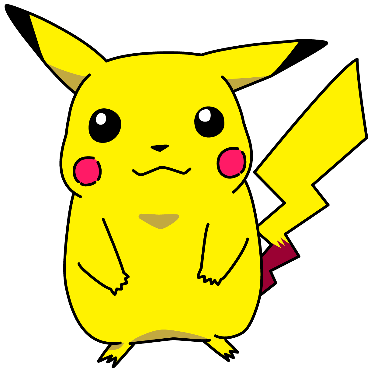 Pikachu (1996) Blank Meme Template