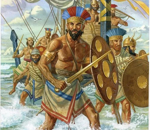 High Quality Sea Peoples Blank Meme Template