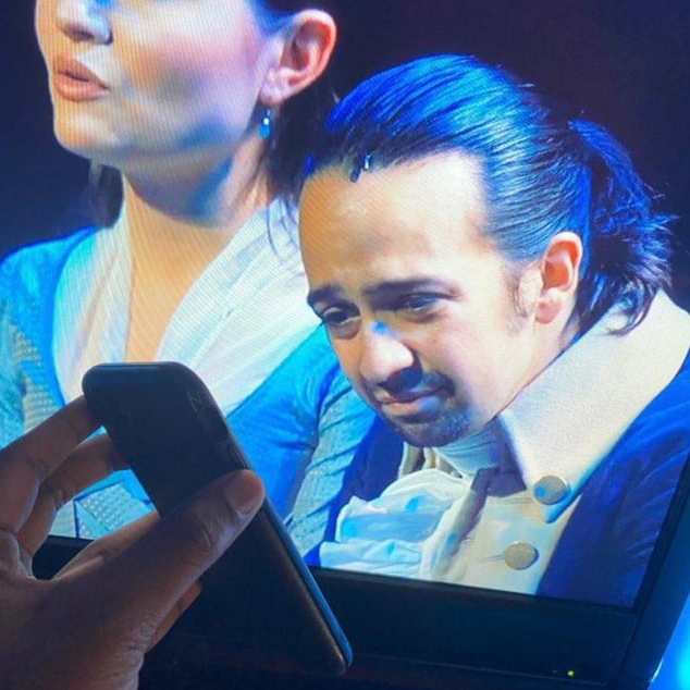 Alexander Hamilton Phone Blank Meme Template