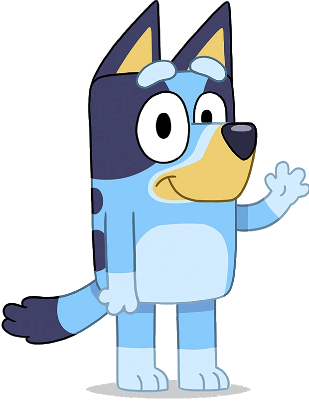 Bluey (2018) Blank Meme Template