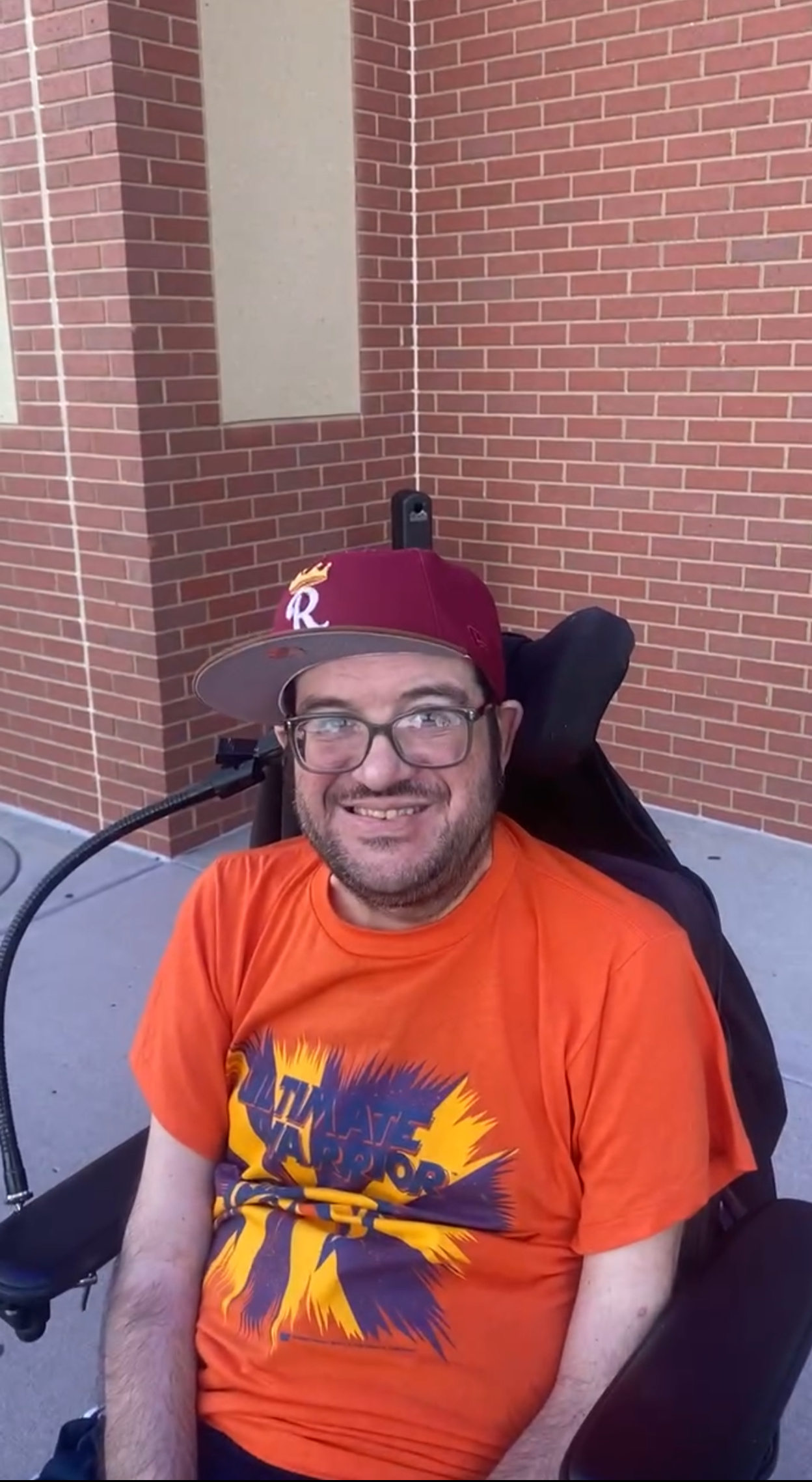 Wheel chair guy Blank Meme Template