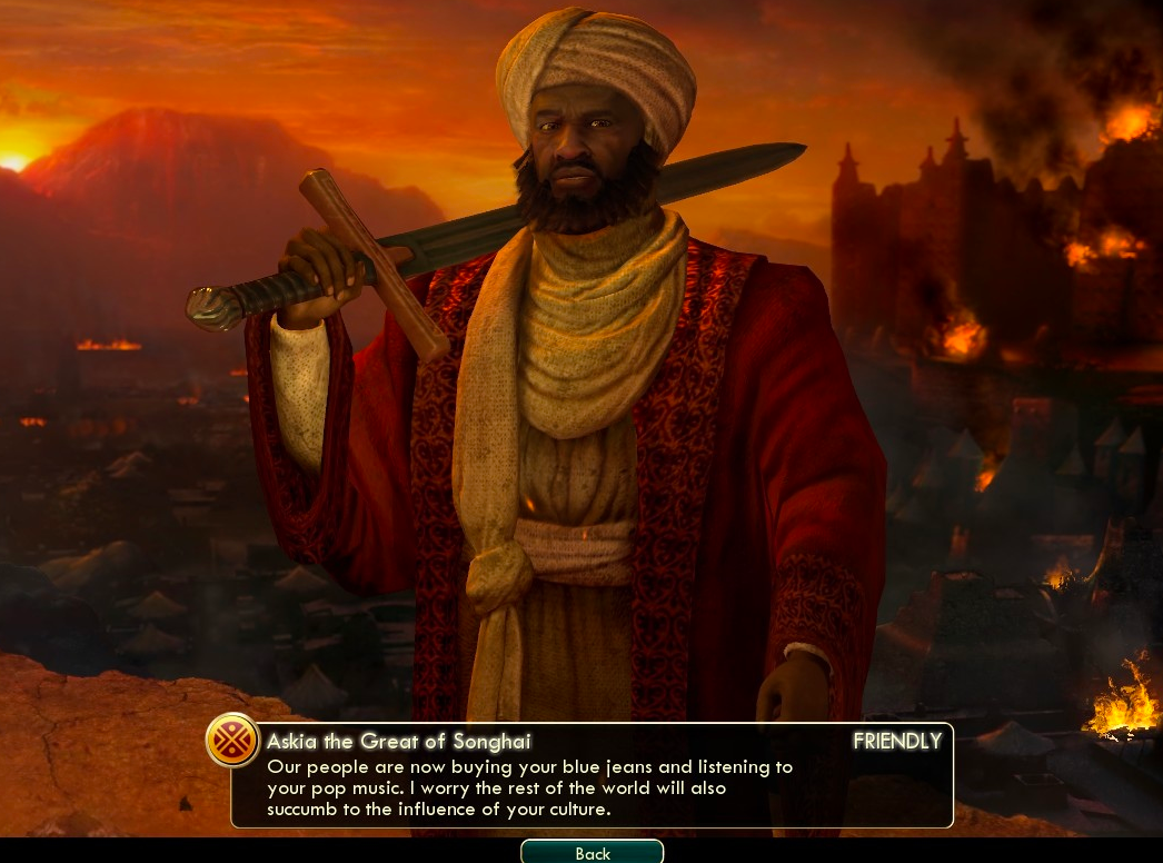 Civ V Globalization Blank Meme Template