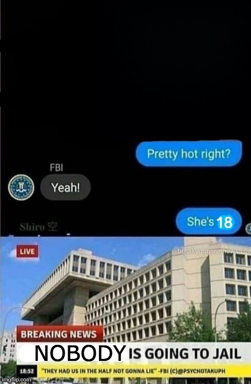 heh... new temp... ?? | image tagged in nobody is going to jail | made w/ Imgflip meme maker