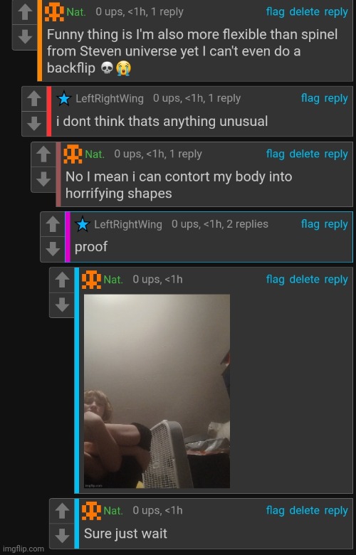 Listening to aqua teen hunger force theme | made w/ Imgflip meme maker