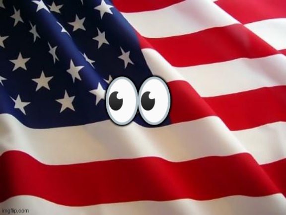 American flag | ? | image tagged in american flag | made w/ Imgflip meme maker