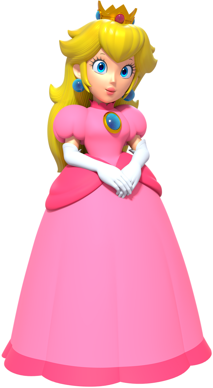 Princess Peach (1985) Blank Meme Template