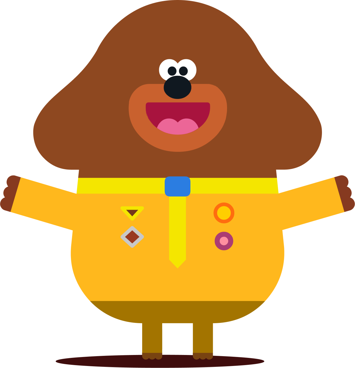 Duggee (2014) Blank Meme Template