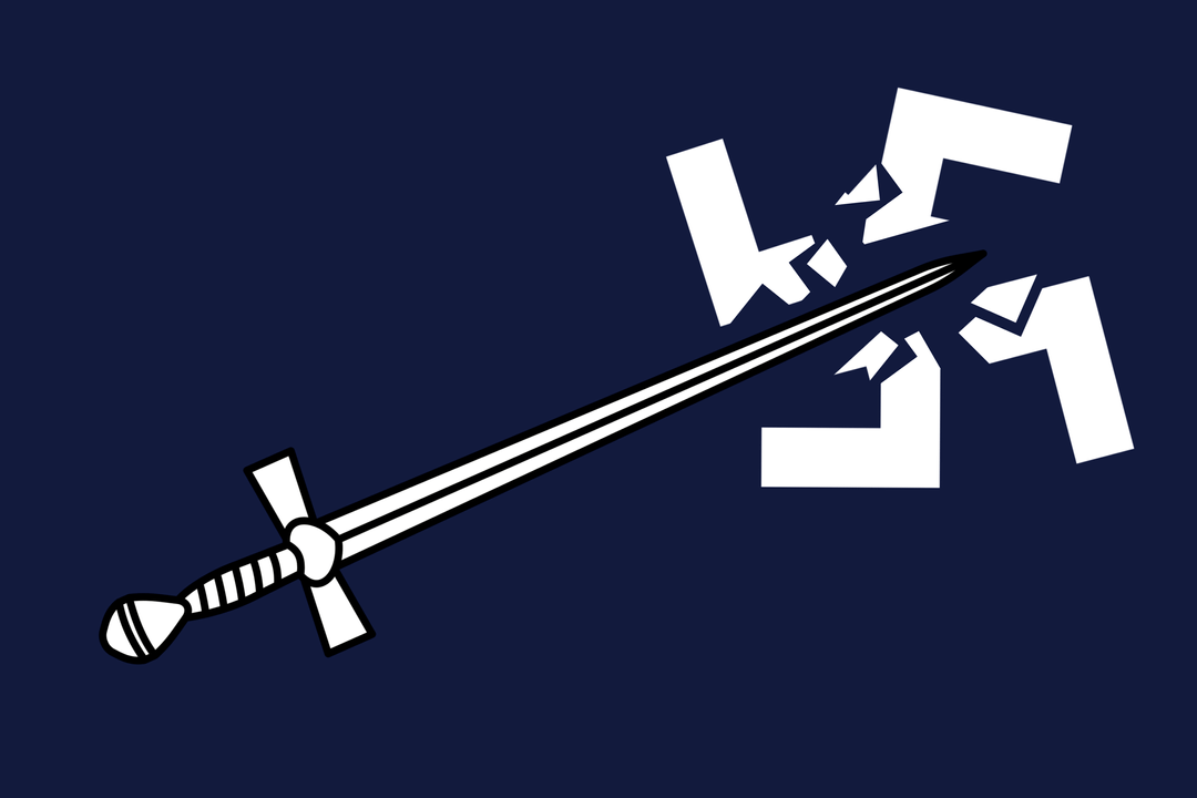 Nationalist Anti-Nazi Flag Blank Meme Template