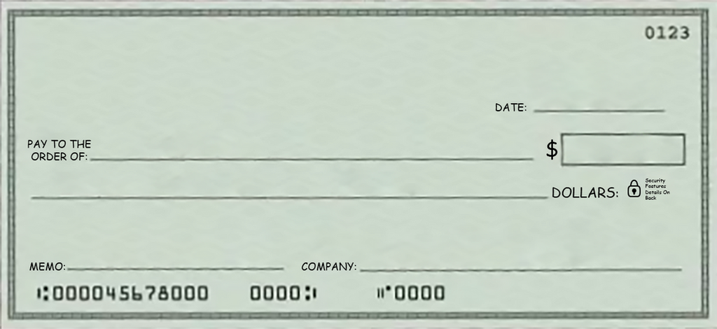 FNAF pay check Blank Meme Template