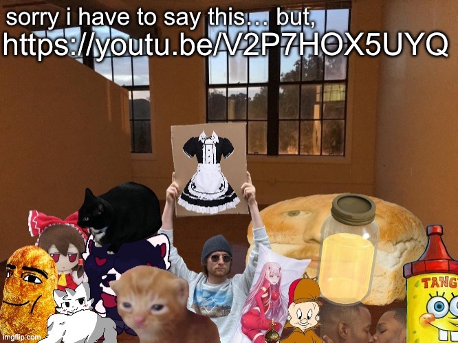 (Baba O’Riley fades in) yep. That’s me. This is the story… of how I died. | https://youtu.be/V2P7HOX5UYQ | image tagged in breadm announcement temp v4 | made w/ Imgflip meme maker