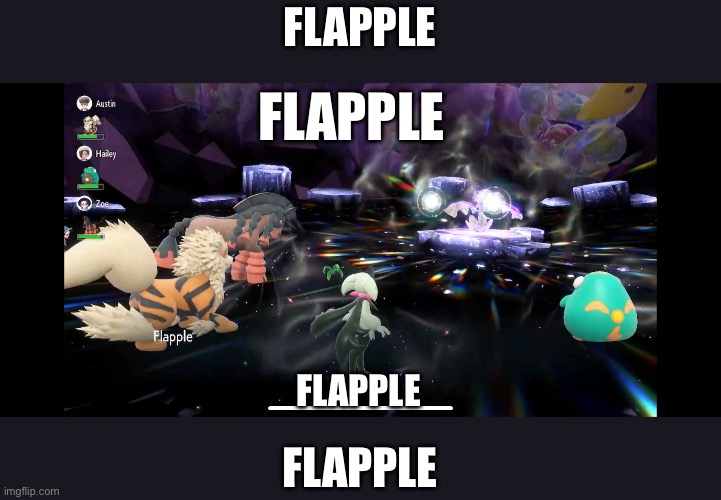 Flapple | FLAPPLE; FLAPPLE; FLAPPLE; FLAPPLE | made w/ Imgflip meme maker