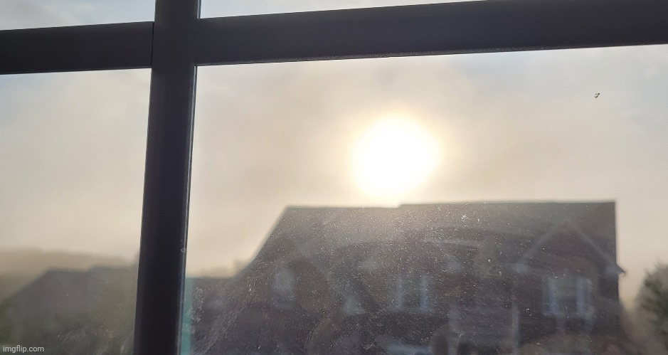 On the day I am off the sunrise is better then the days I go to school | made w/ Imgflip meme maker