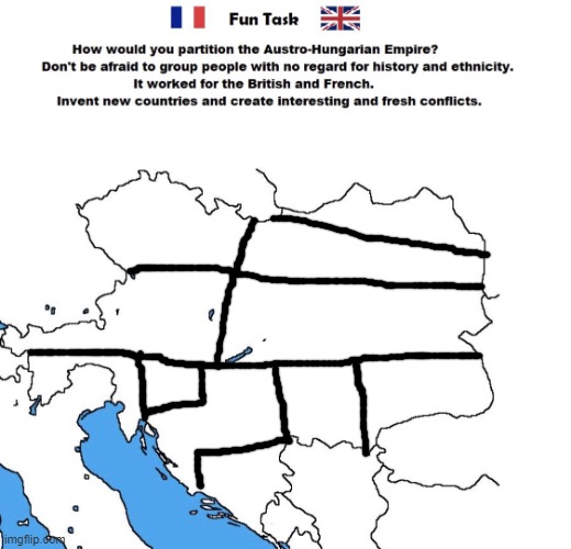 Partition Austria-Hungary! | image tagged in partition austria-hungary | made w/ Imgflip meme maker