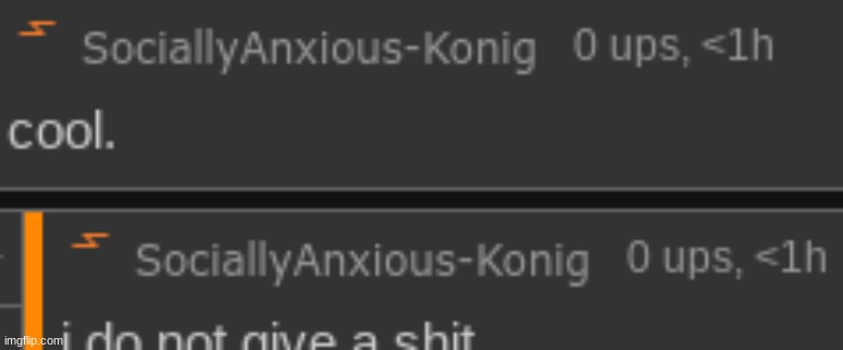 @post above | image tagged in sak doesn't give a sh | made w/ Imgflip meme maker