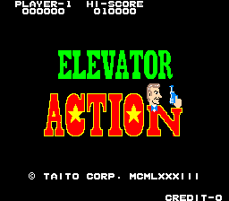 Elevator action gun Blank Meme Template