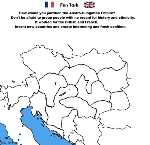 Partition Austria-Hungary! | image tagged in partition austria-hungary | made w/ Imgflip meme maker