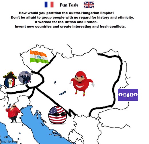 Worst one so far | image tagged in partition austria-hungary | made w/ Imgflip meme maker