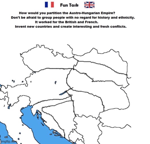 Partition Austria-Hungary! | image tagged in partition austria-hungary | made w/ Imgflip meme maker