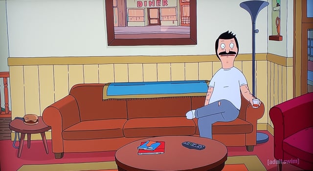 Bob Belcher Couch Blank Meme Template