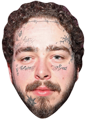 Post malone head Blank Meme Template