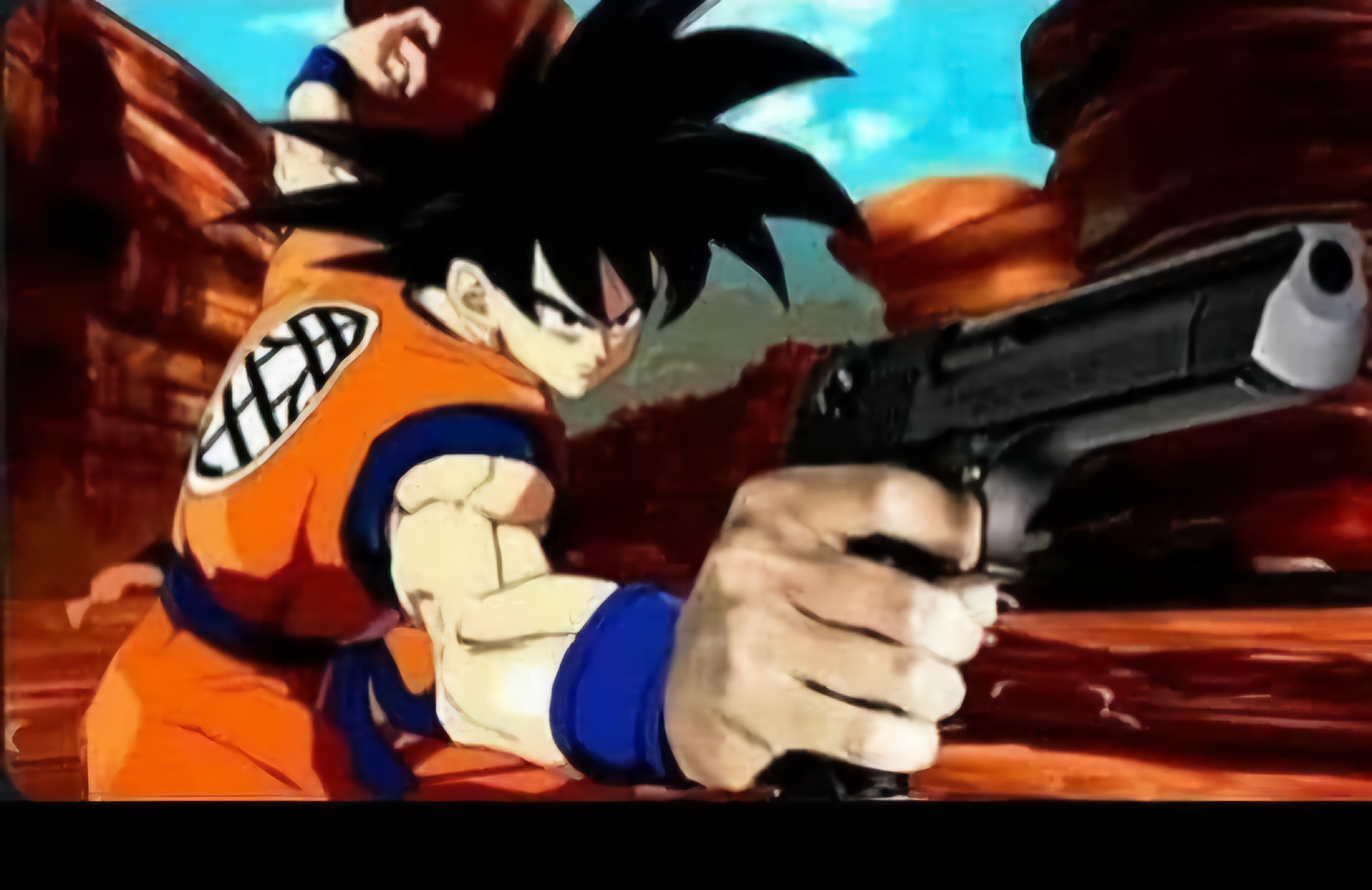 Gatt Goku Blank Meme Template