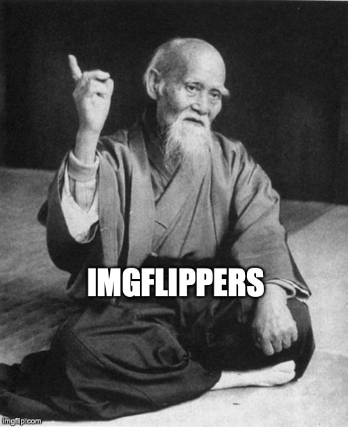 Wise Master | IMGFLIPPERS | image tagged in wise master | made w/ Imgflip meme maker